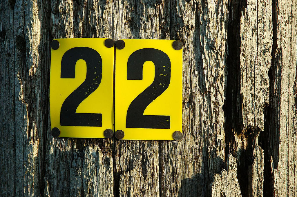 22 число
