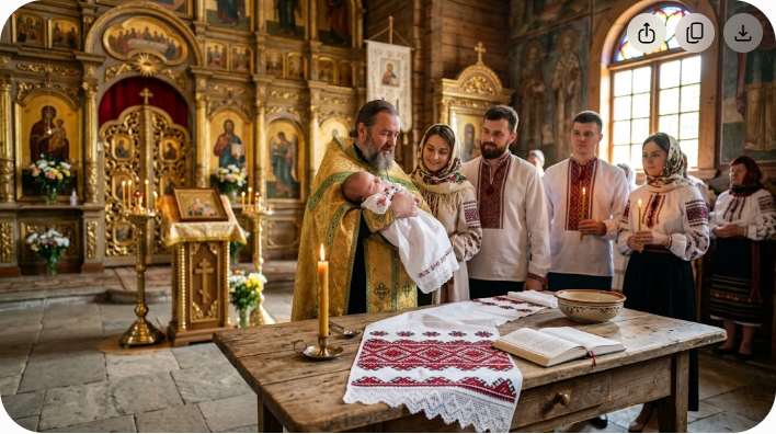 Чому хрестильні прикмети українців століттями зберігають у родинах