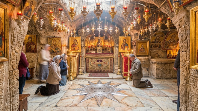 Дива базиліки Різдва Христового у Вифлеємі крізь тисячоліття