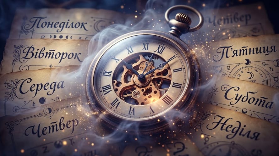 Пророцтва календаря від понеділка до неділі